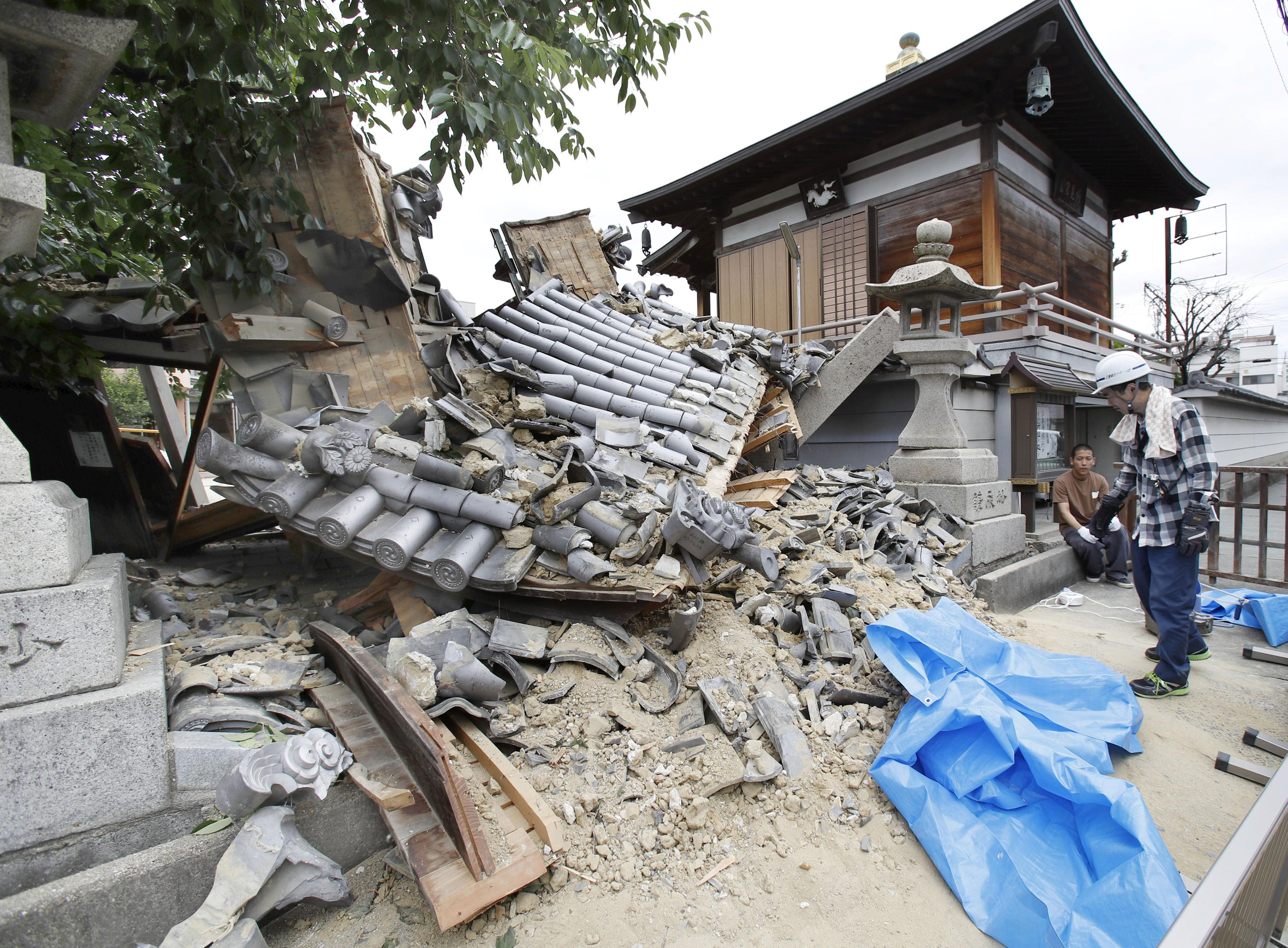 Japón también ha sido afectado por la inestabilidad del Anillo de Fuego (Kyodo/via REUTERS)