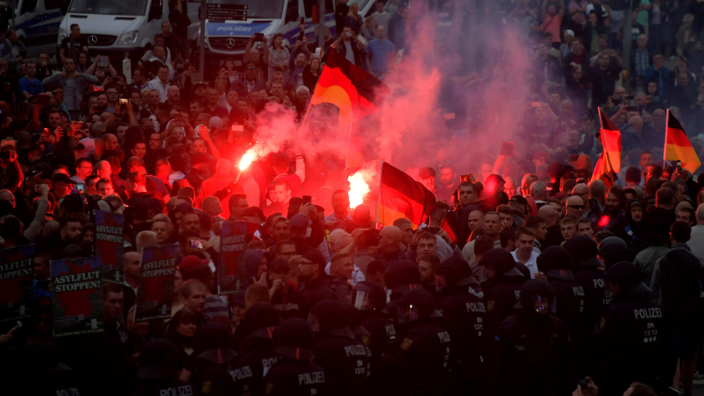 Varios heridos en una manifestación de la ultraderecha en Alemania tras una caza de extranjeros |