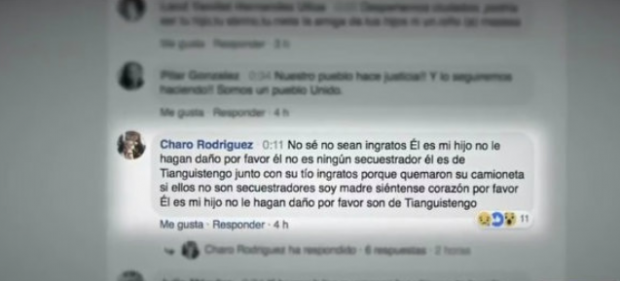 Madre de uno de los LINCHADOS vio morir a su hijo por Facebook LIVE