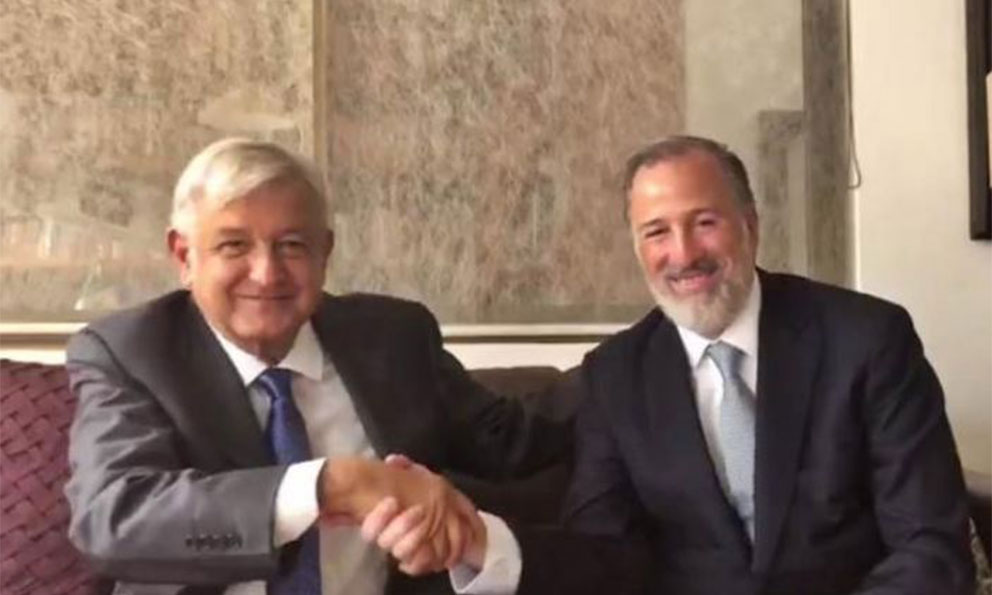 AMLO y Meade desayunan juntos