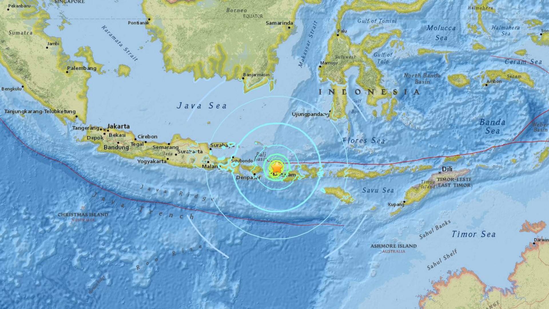 Terremoto en Indonesia: al menos 91 muertos y cientos de heridos