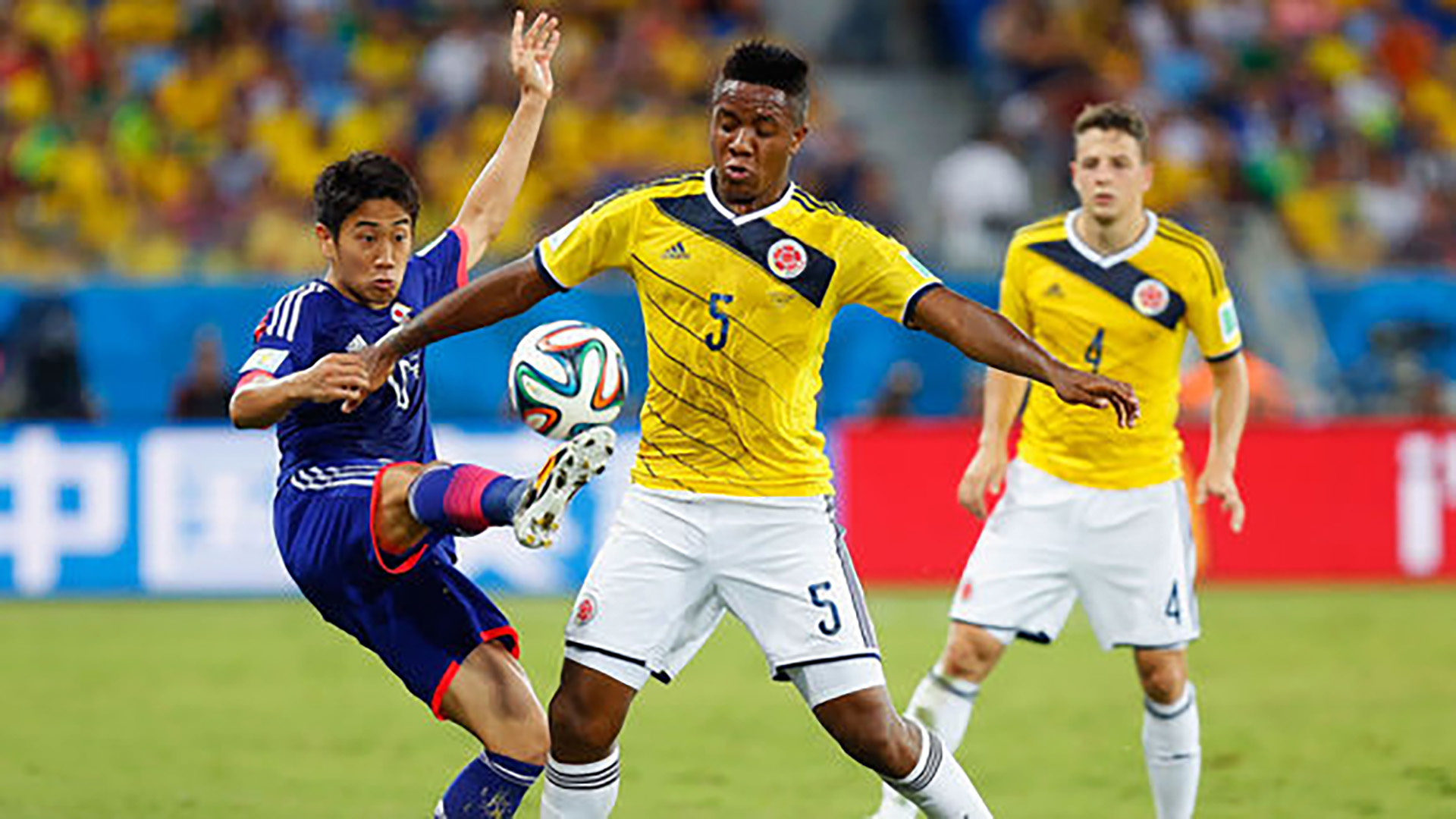 Carlos Carbonero disputó con Colombia el Mundial 2014