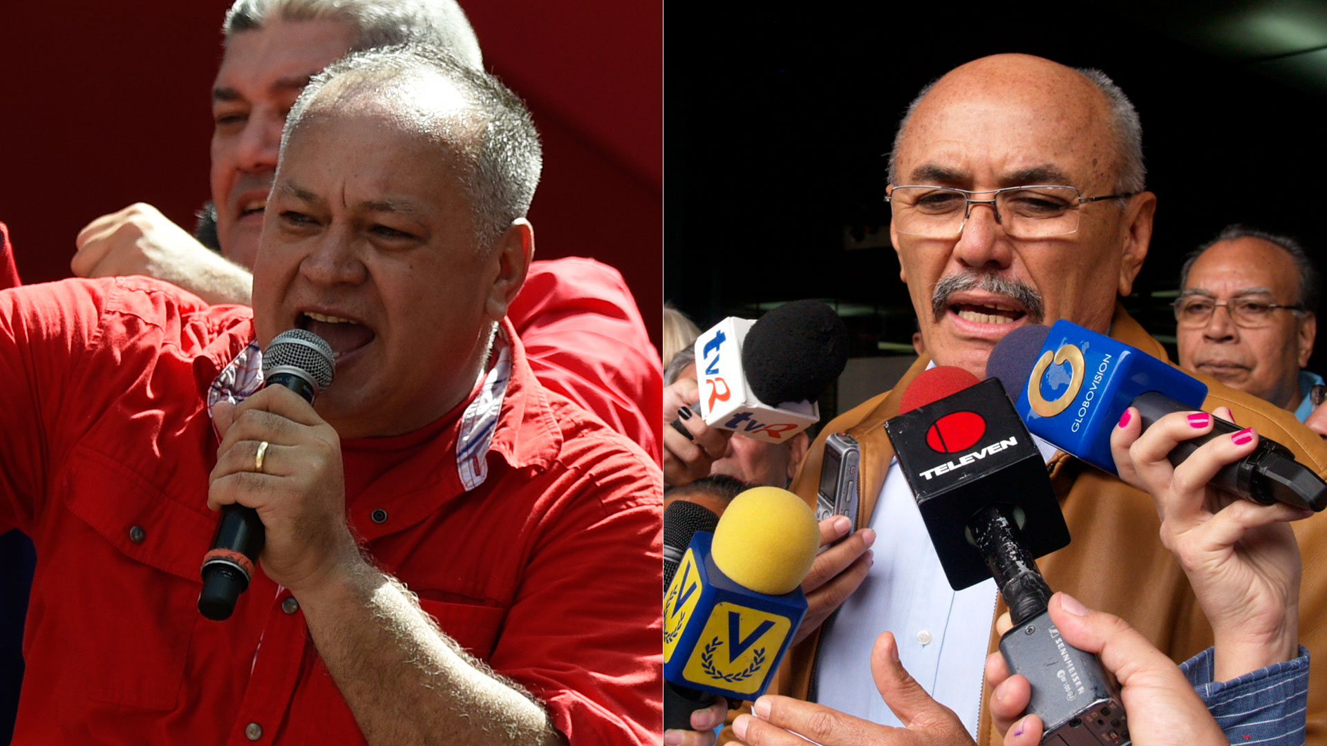 Diosdado Cabello e Ismael García