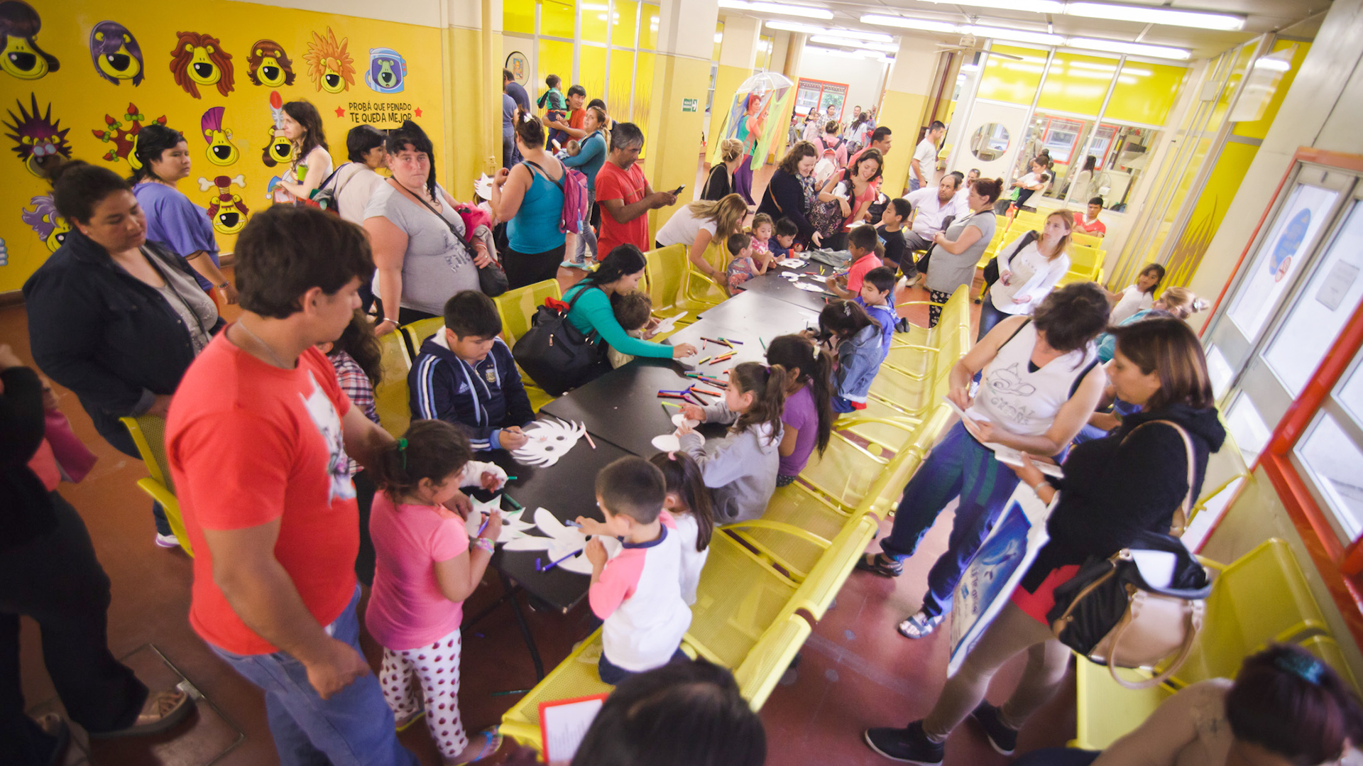 Los encuentros tienen talleres, charlas y actividades para toda la familia (Rodrigo Ruiz Ciancia)