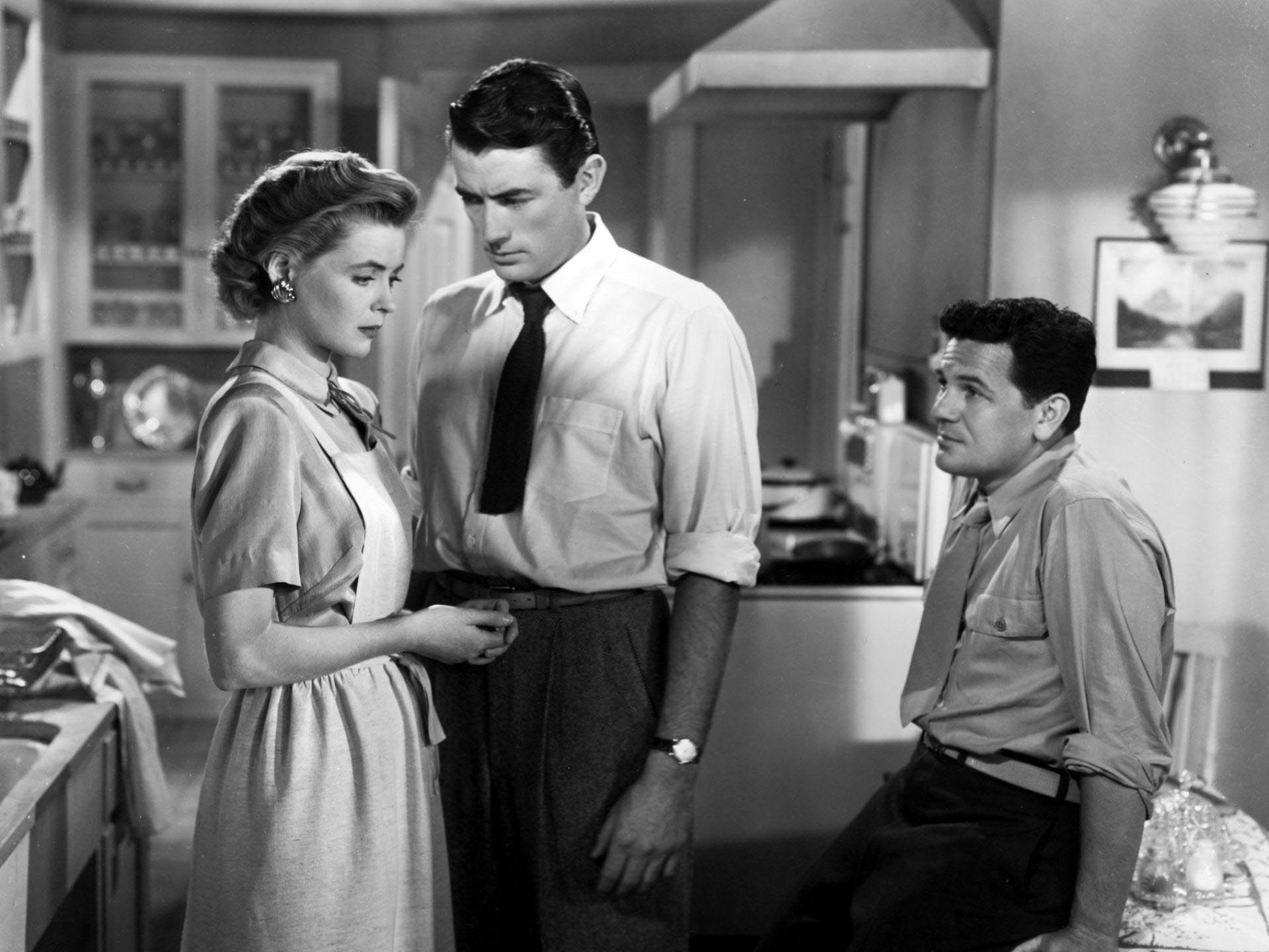 Dorothy McGuire, Gregory Peck y John Garfield