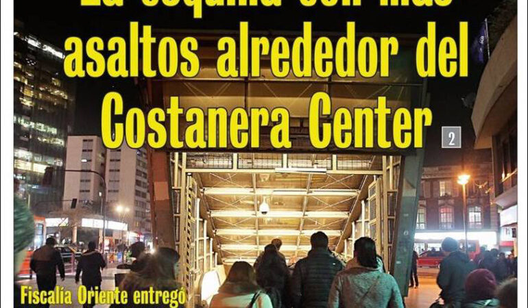 Las ultimas noticias – Chile – 5 de Agosto de 2018
