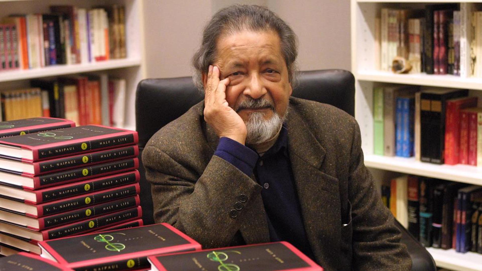 V.S. Naipaul murió ayer a los 85 años en Londres