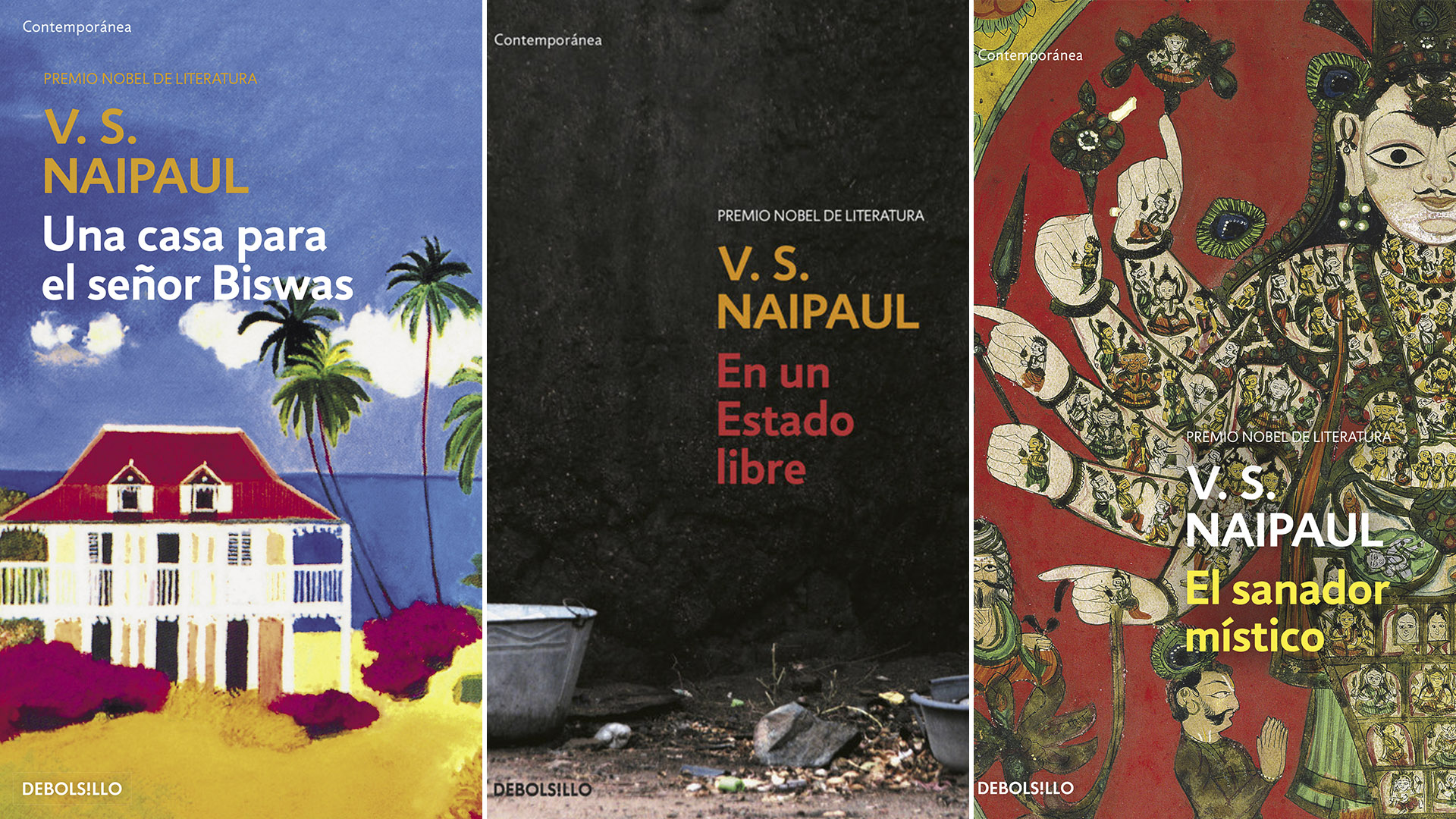 Tres obras imeprdibles de Naipaul