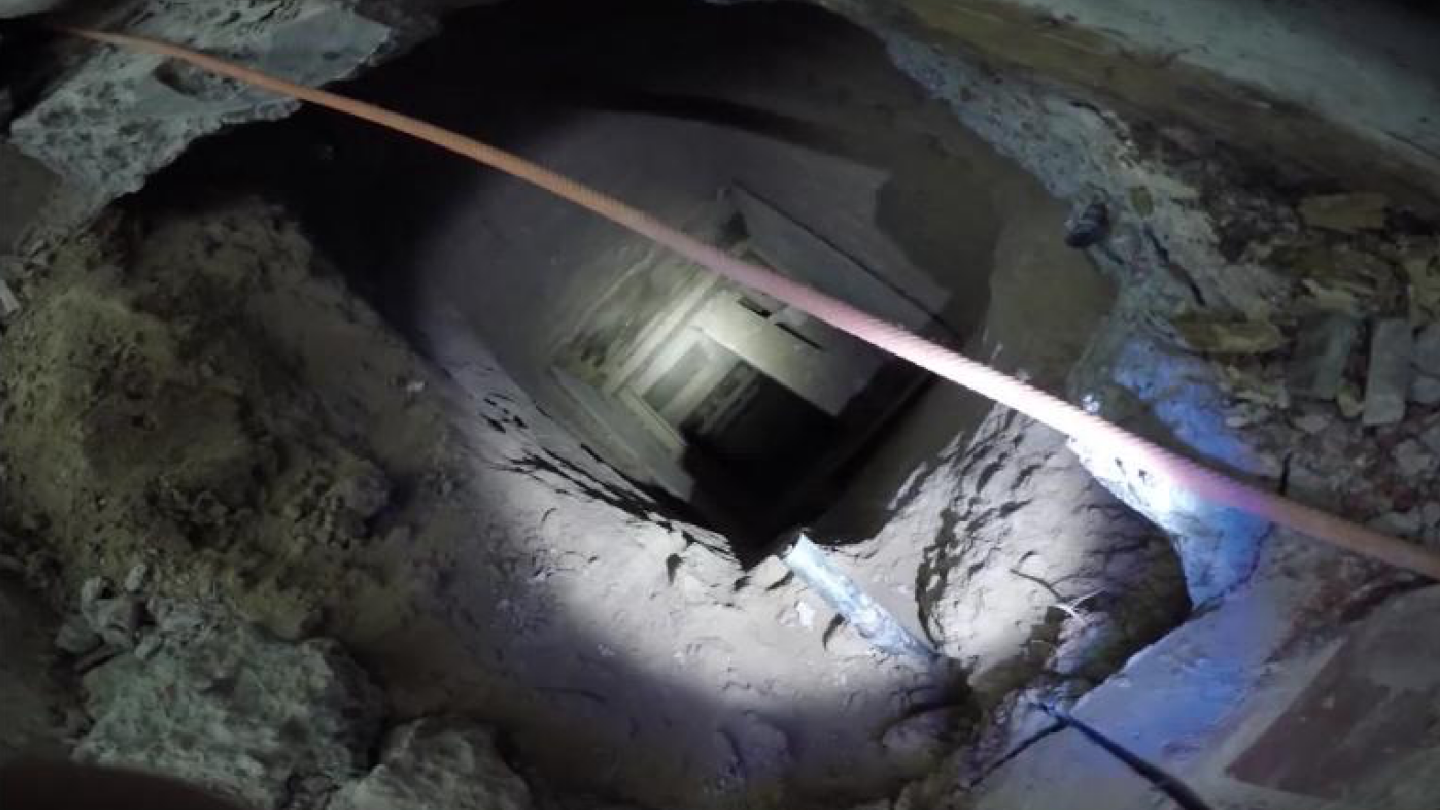 Encontraron un narcotúnel debajo de un restaurante de pollo frito en la frontera entre EEUU y México |