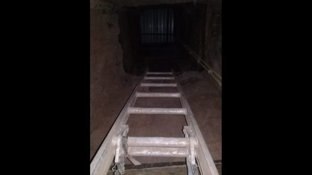 El túnel conducía a una casa en Sonora, México. (Patrulla de Aduanas y Fronteras de EE.UU.)