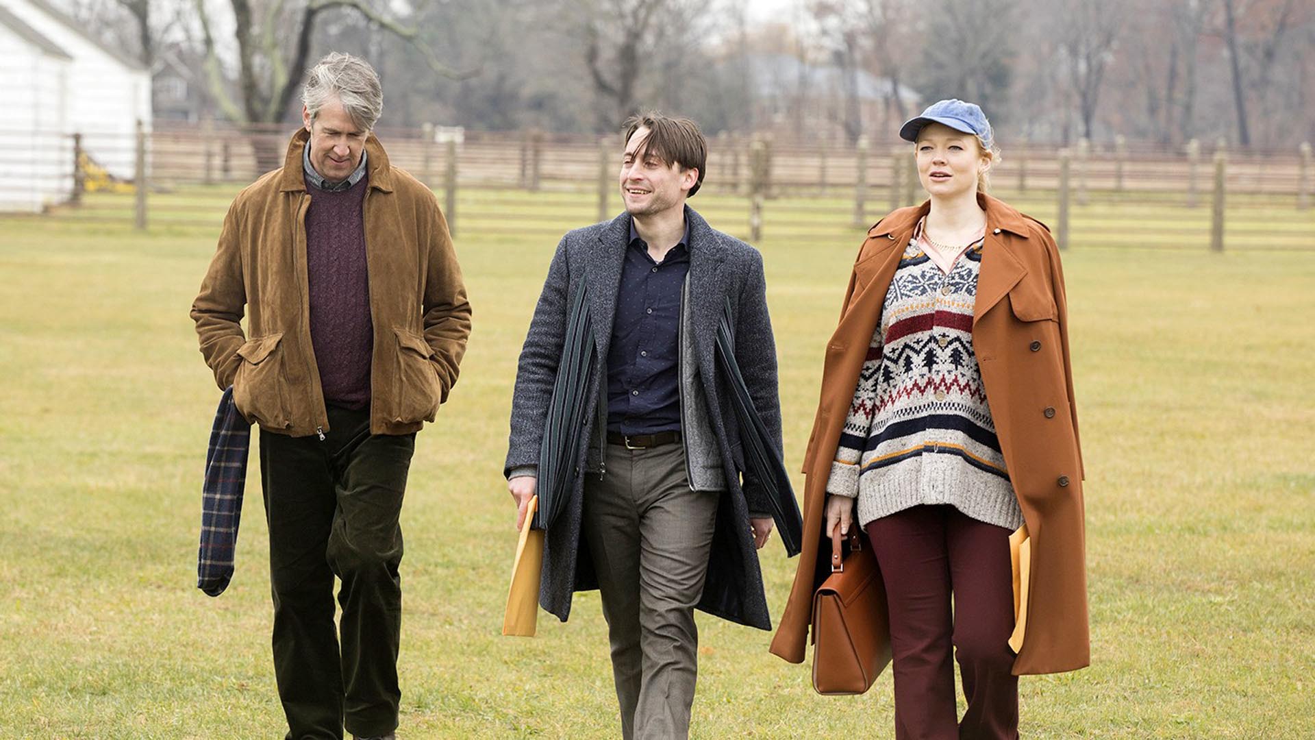 Alan Ruck, Kieran Culkin y Sarah Snook