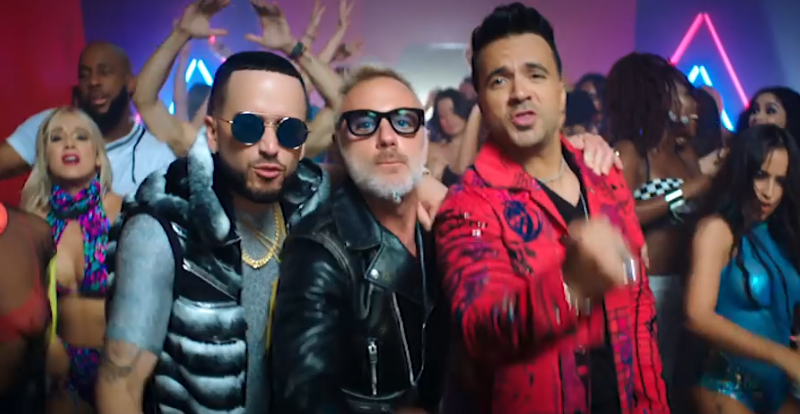 Gianluca Vacchi, Luis Fonsi y Yandel estrenaron juntos un nuevo hit de la música latina