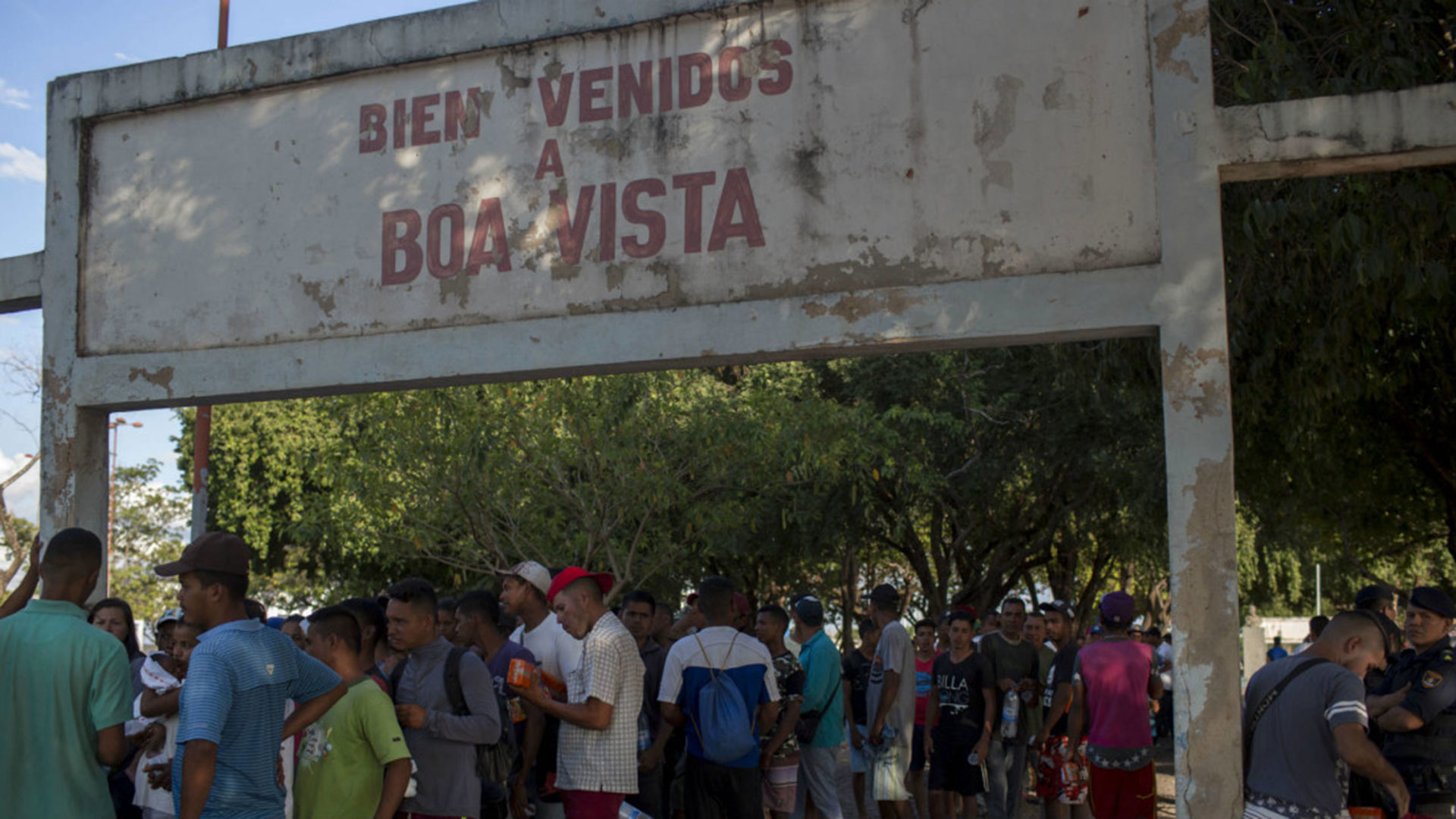 Venezolanos en Boa Vista