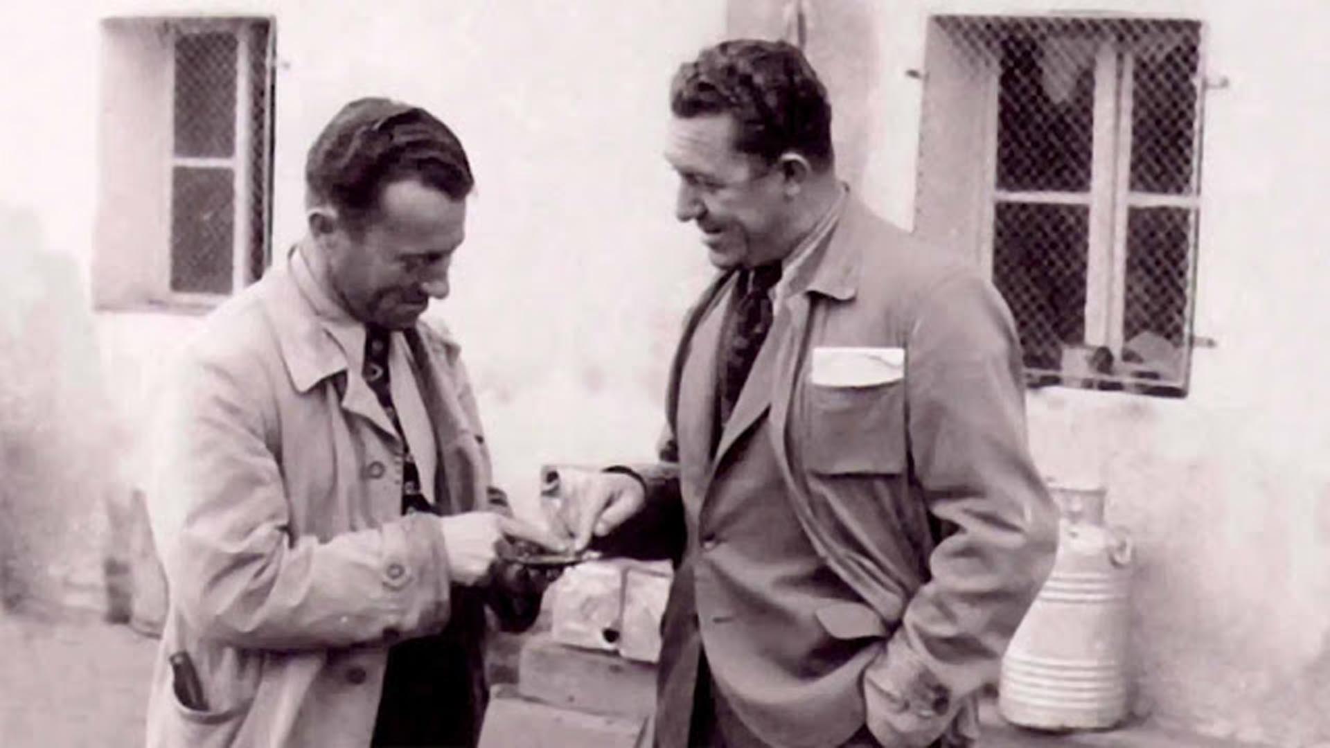 Adi y Rudolf Dassler