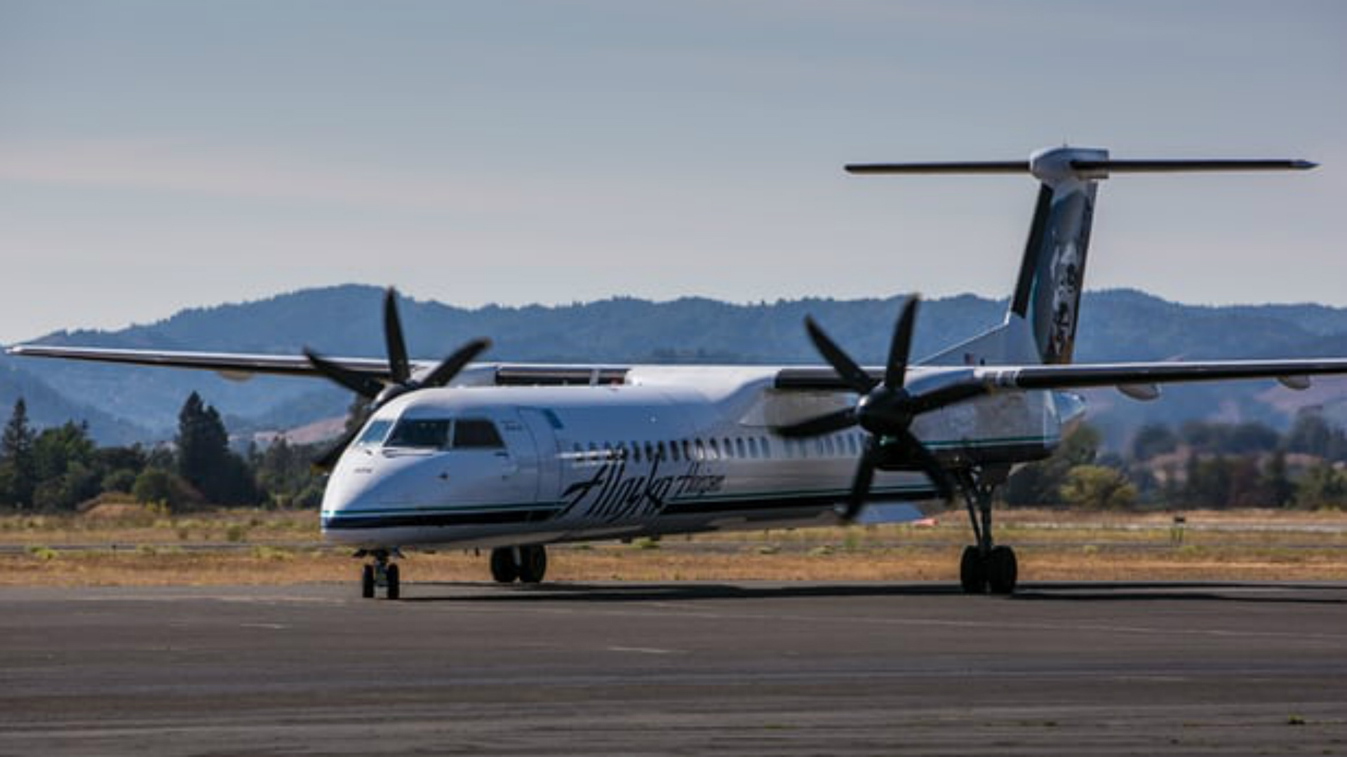 Avión de Alaska Airlines.