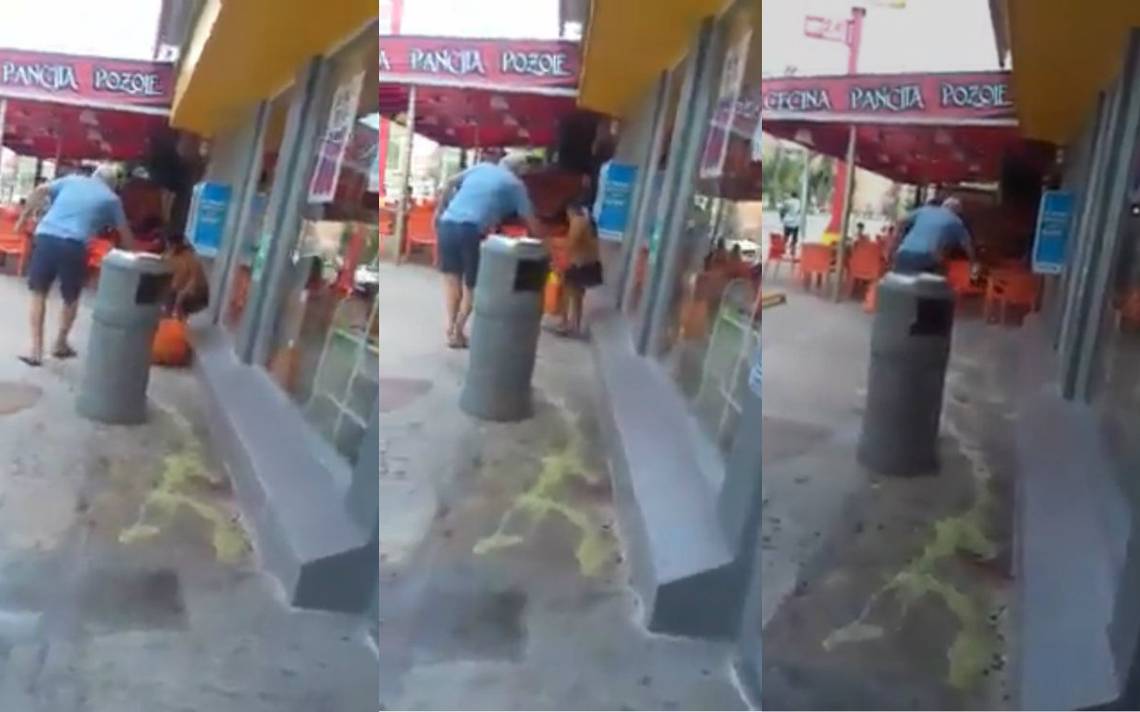 Presunto extranjero arrojo ácido muriático a mujer indígena en Oxxo de Cancún