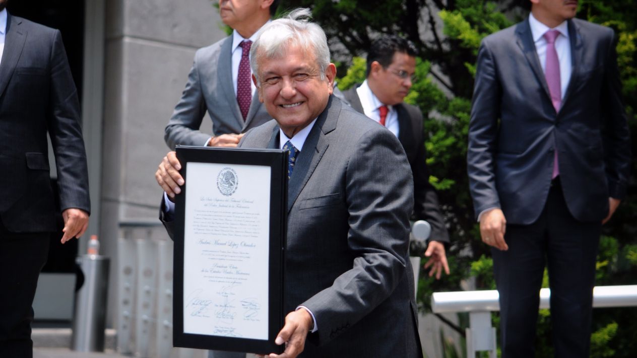 ASÍ FUE EL PRIMER DISCURSO DE AMLO COMO PRESIDENTE