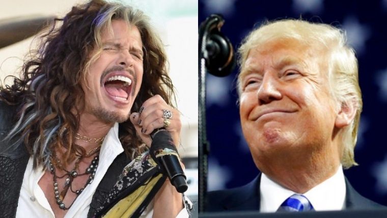 Steven Tyler pidió a Trump que no use canciones de Aerosmith