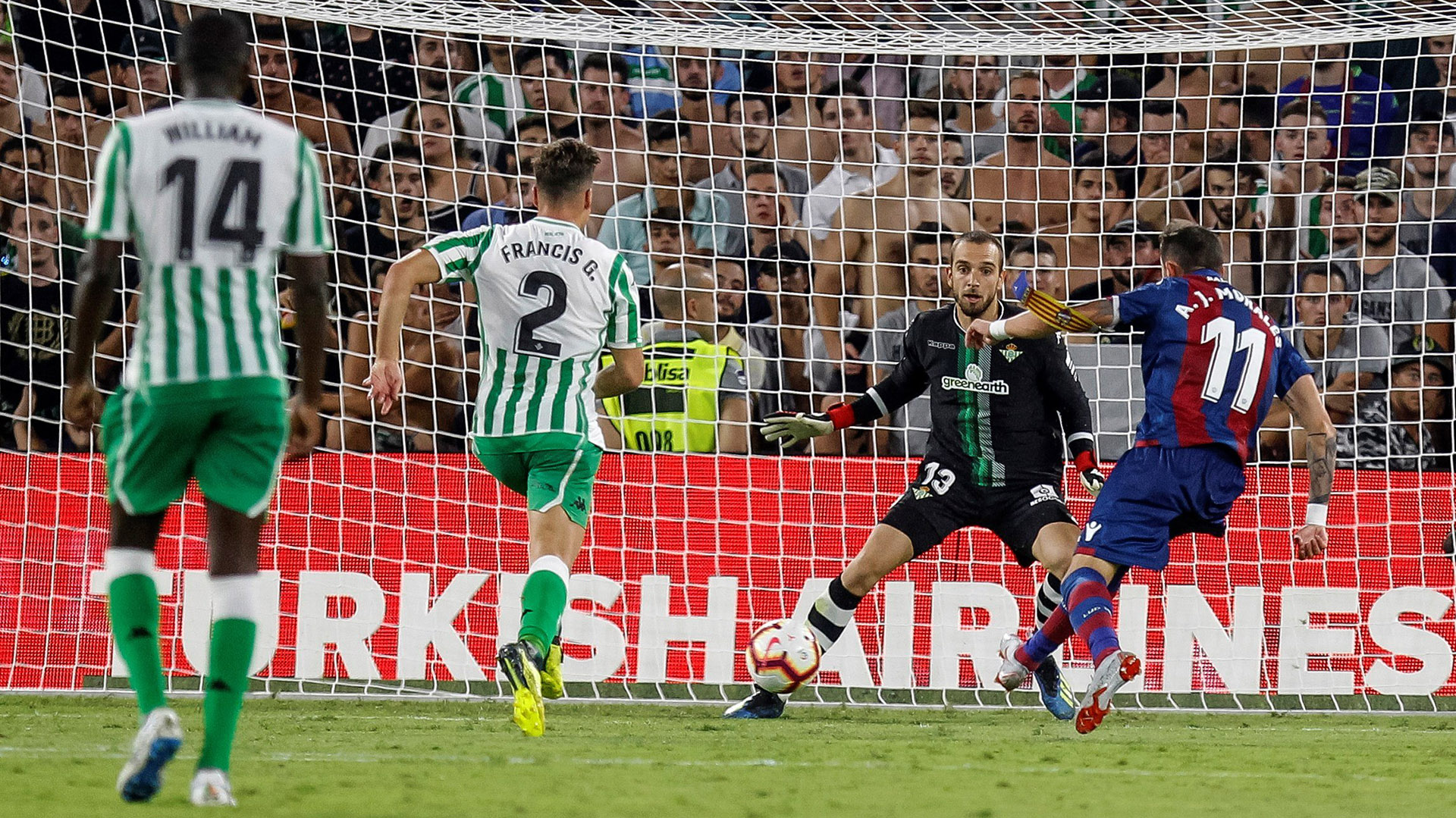(EFE) Morales protagonizó un auténtico golazo