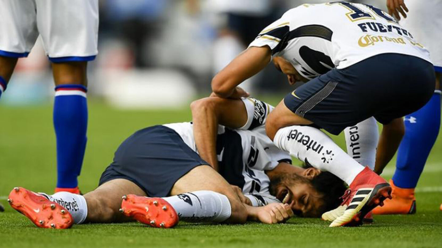 Espeluznante lesión en el fútbol mexicano |