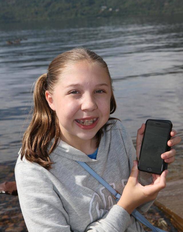 Niña de 12 años sacó la mejor foto al monstruo del Lago Ness en mucho tiempo |