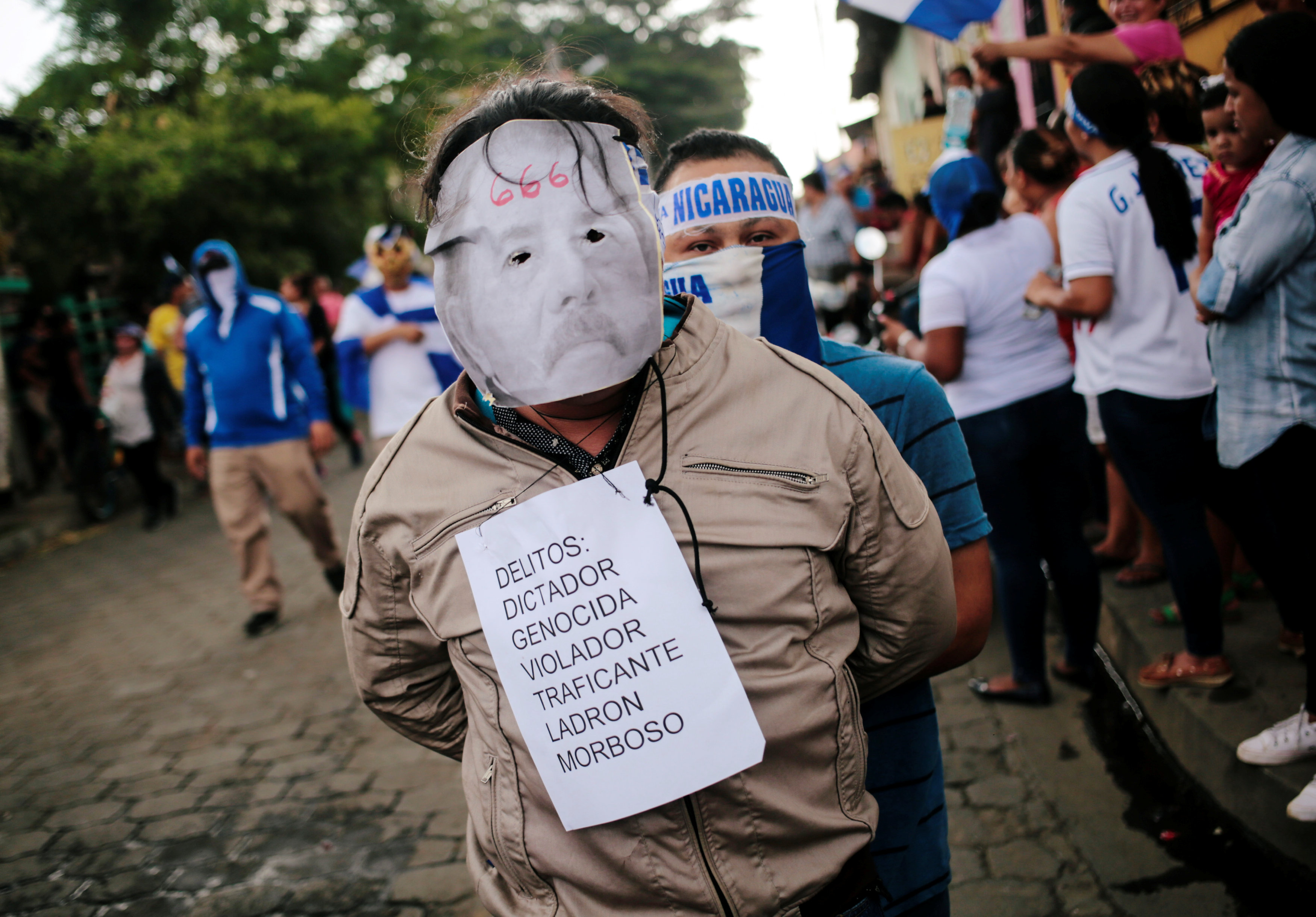 Las protestas contra el régimen de Ortega no cesan. (REUTERS/Oswaldo Rivas)