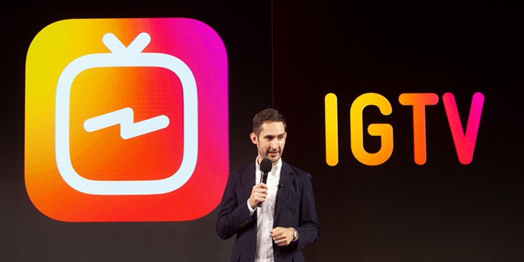 Kevin Systrom, cofundador de Instagram, en la presentación de IGTV. (Instagram)