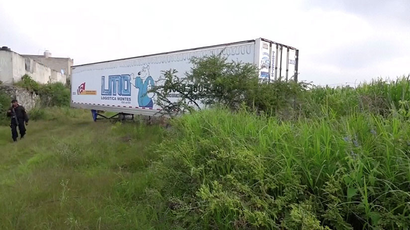 Tráiler con 157 cadáveres circula en Jalisco por funcionarios corruptos e insensibles