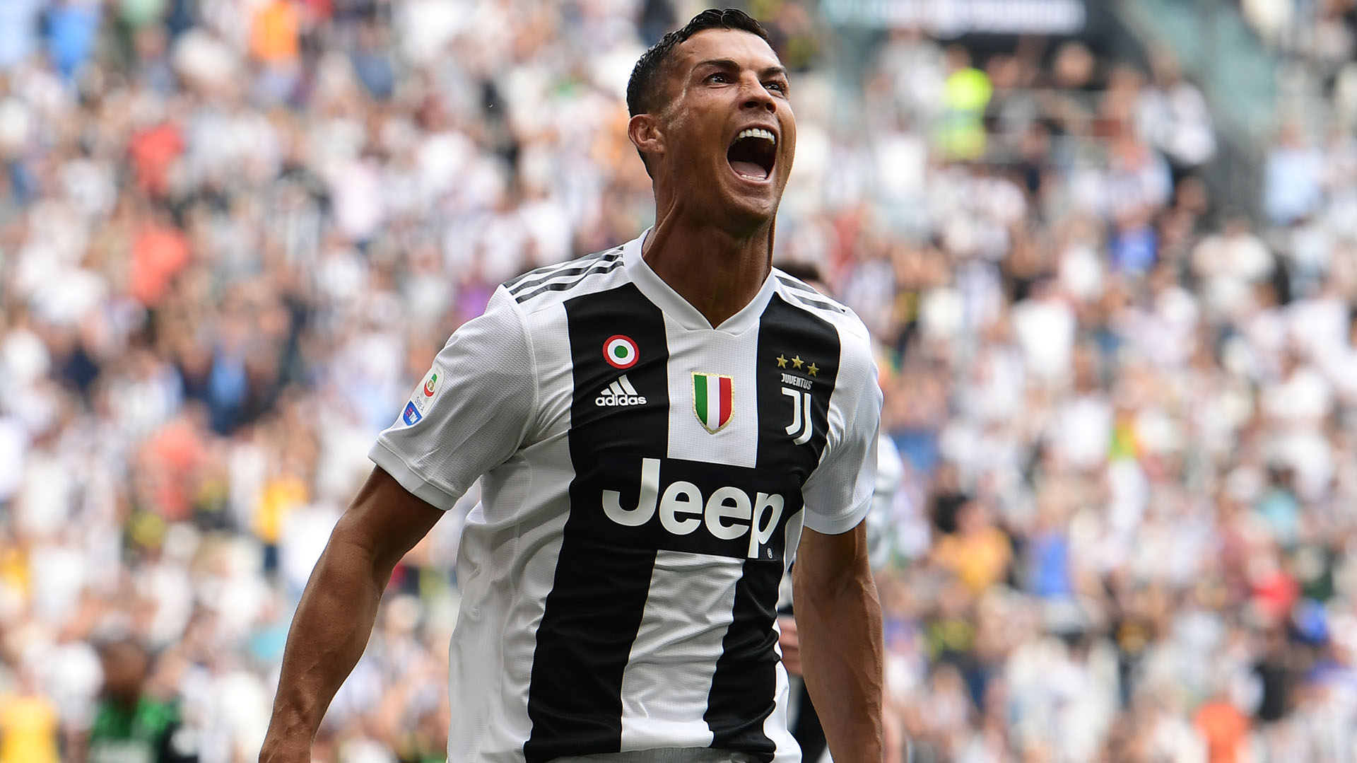 Ronaldo se desahogó y marcó con la Juventus en Serie A