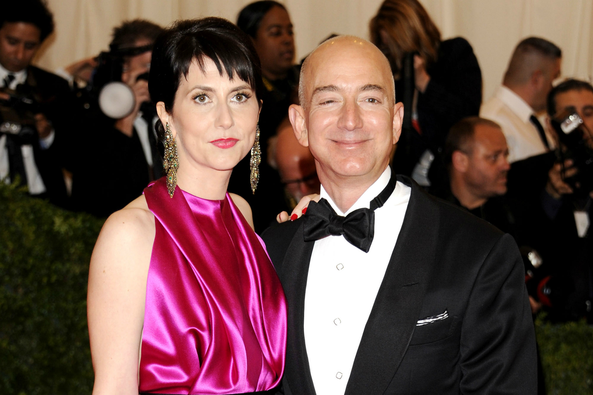 Jeff y Mackenzie Bezos. Foto: Archivo Atlántida Televisa.