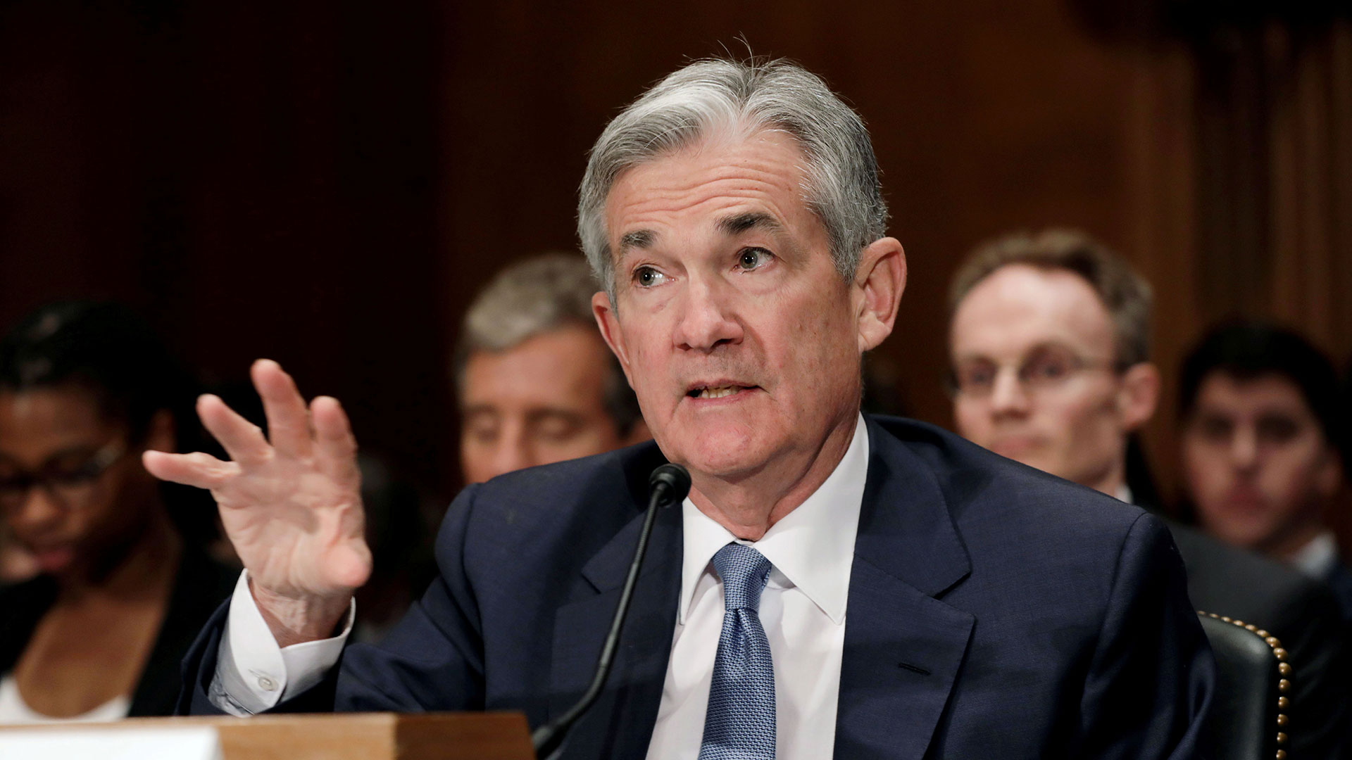 Jerome Powell, presidente de la Reserva Federal de EEUU (Reuters)