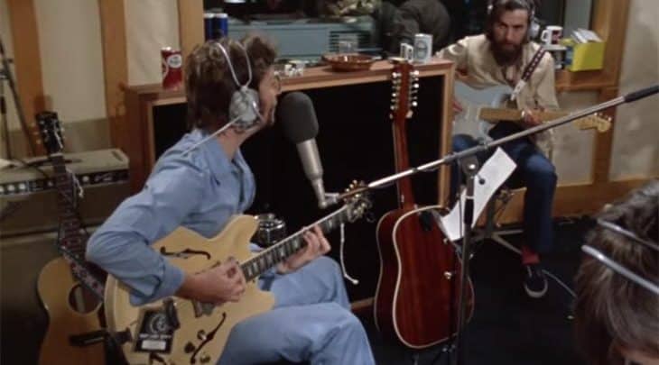 Inédito vÍdeo de John Lennon y George Harrison