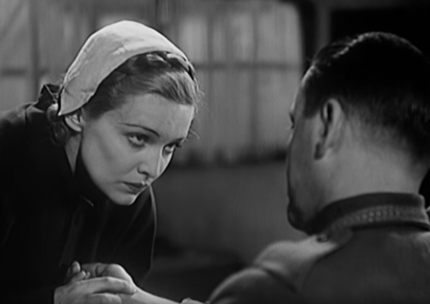 Madeleine Carroll en el papel de McKenna en la película basada en las memorias de la espía