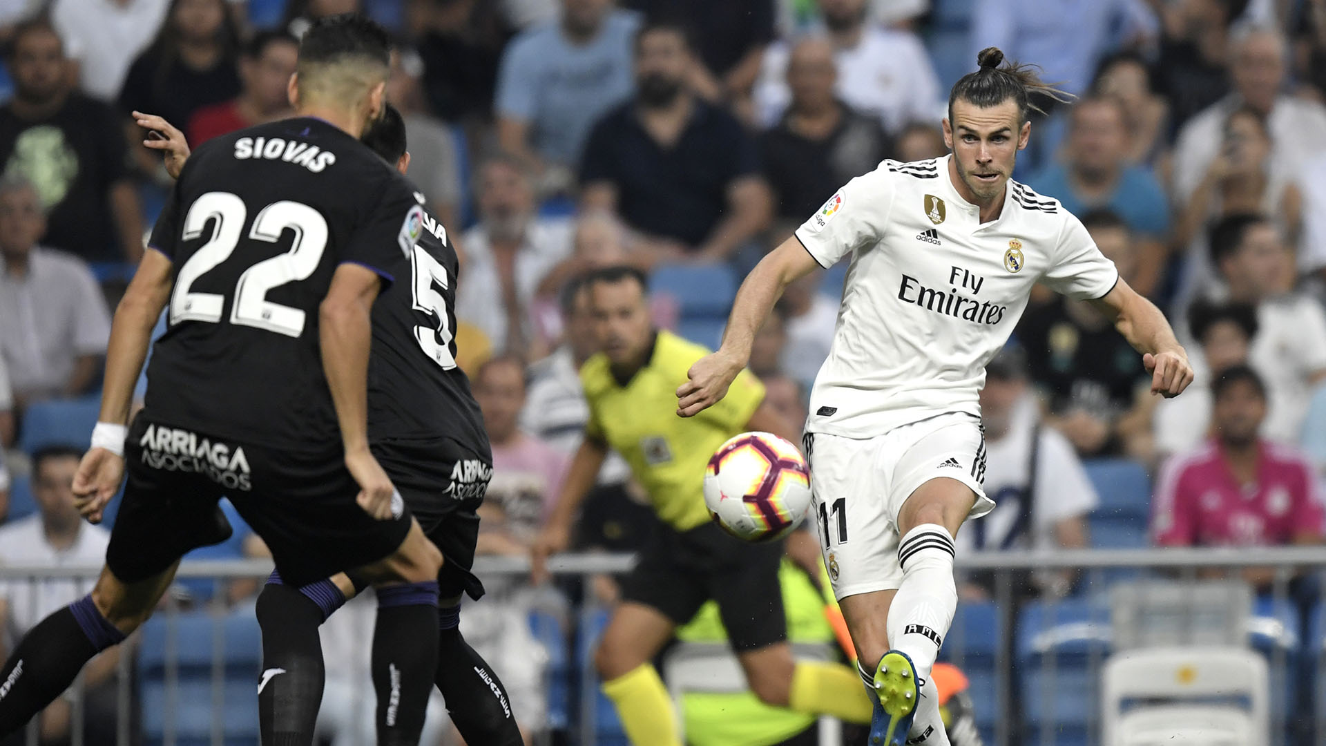 El Real Madrid goleó al Leganés y sumó su tercera victoria consecutiva en la Liga