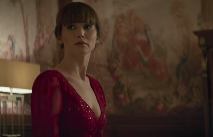 Jennifer Lawrence es una seductiva espía en el primer trailer del nuevo filme Operación Red Sparrow