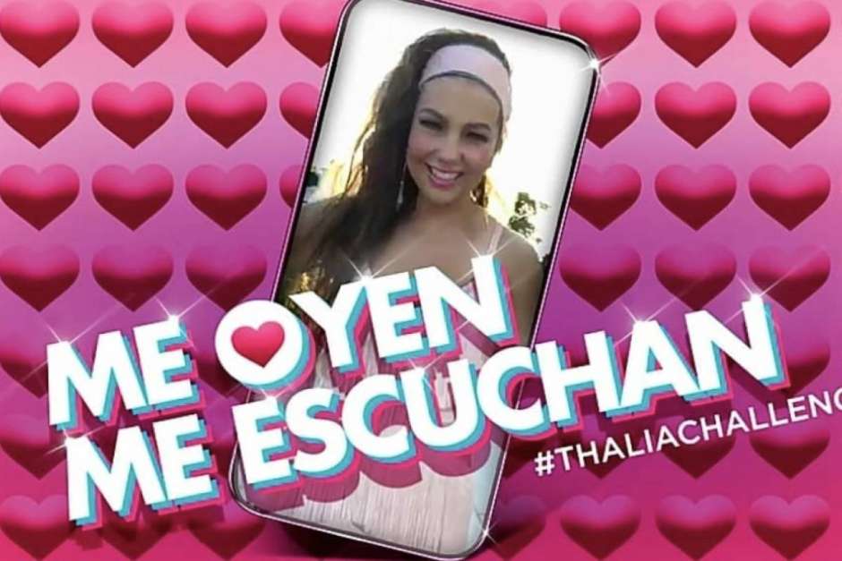 Thalía busca Récord Guinness con su famoso “Me Oyen, Me Escuchan”