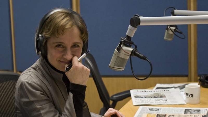 Carmen Aristegui anuncia regreso a la Radio Nacional en RADIOCENTRO 