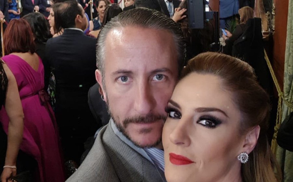 Chantal Andere y su esposo discutieron en Palacio Nacional;