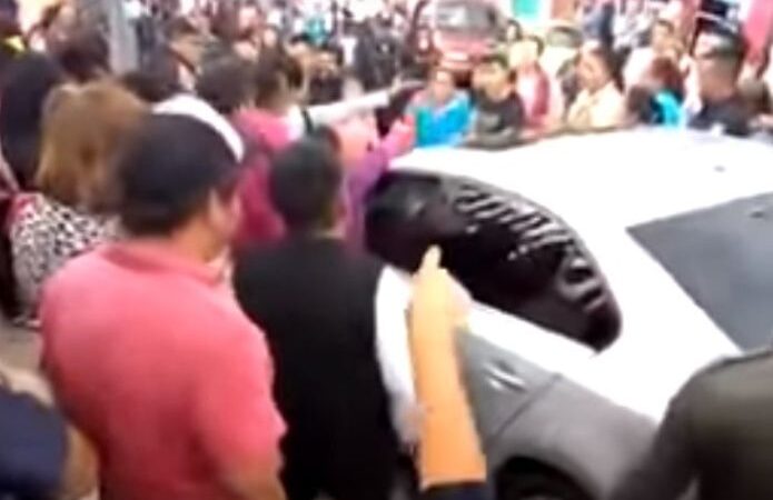 VÍDEO | La intentan linchar por atropellar a una embarazada