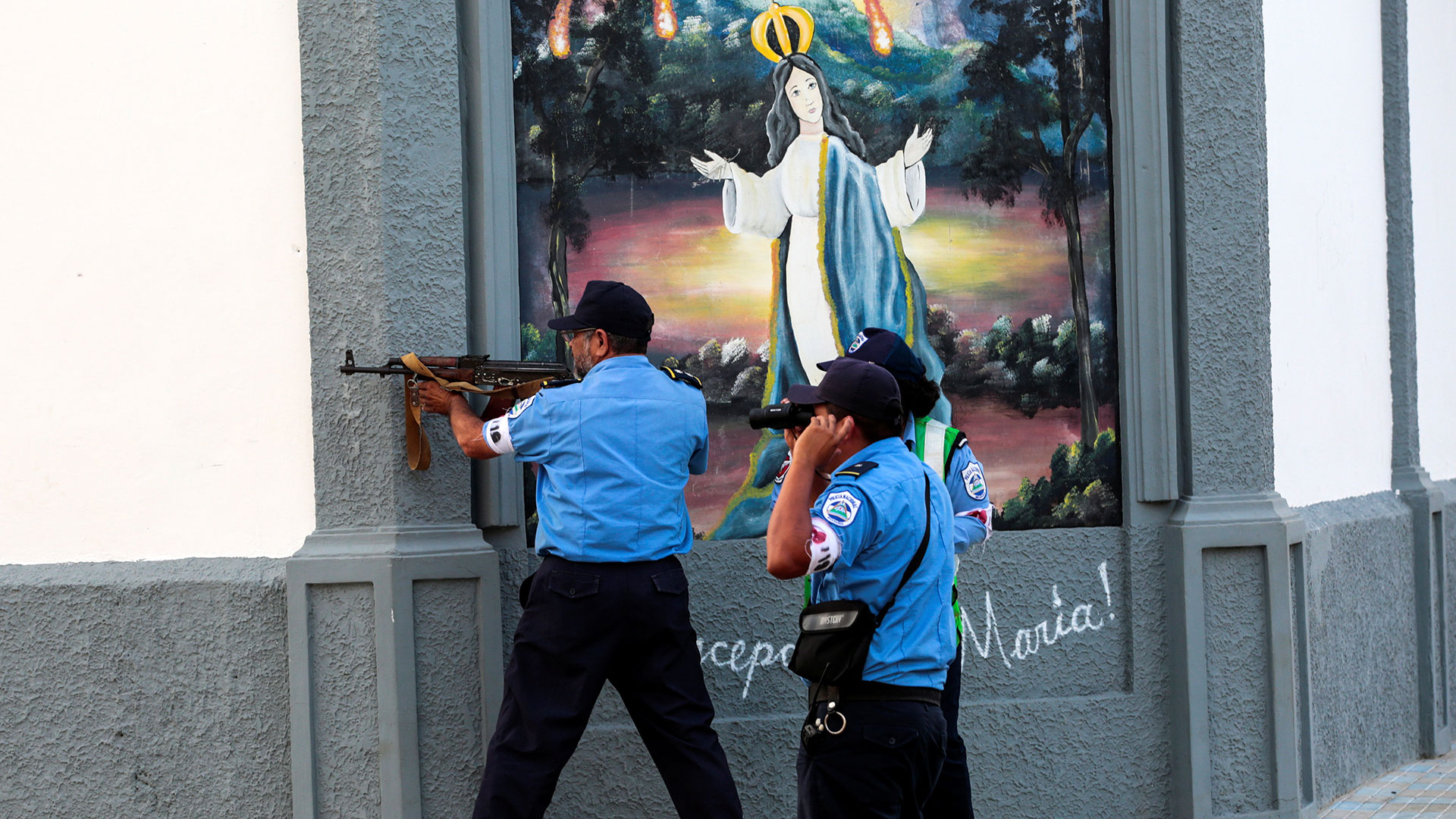 Represión en Nicaragua (Reuters)