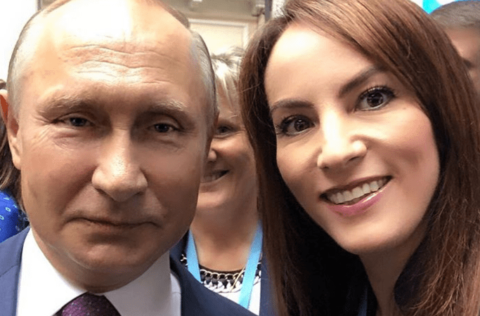 Diputada de morena se reúne con Vladimir Putin en Rusia