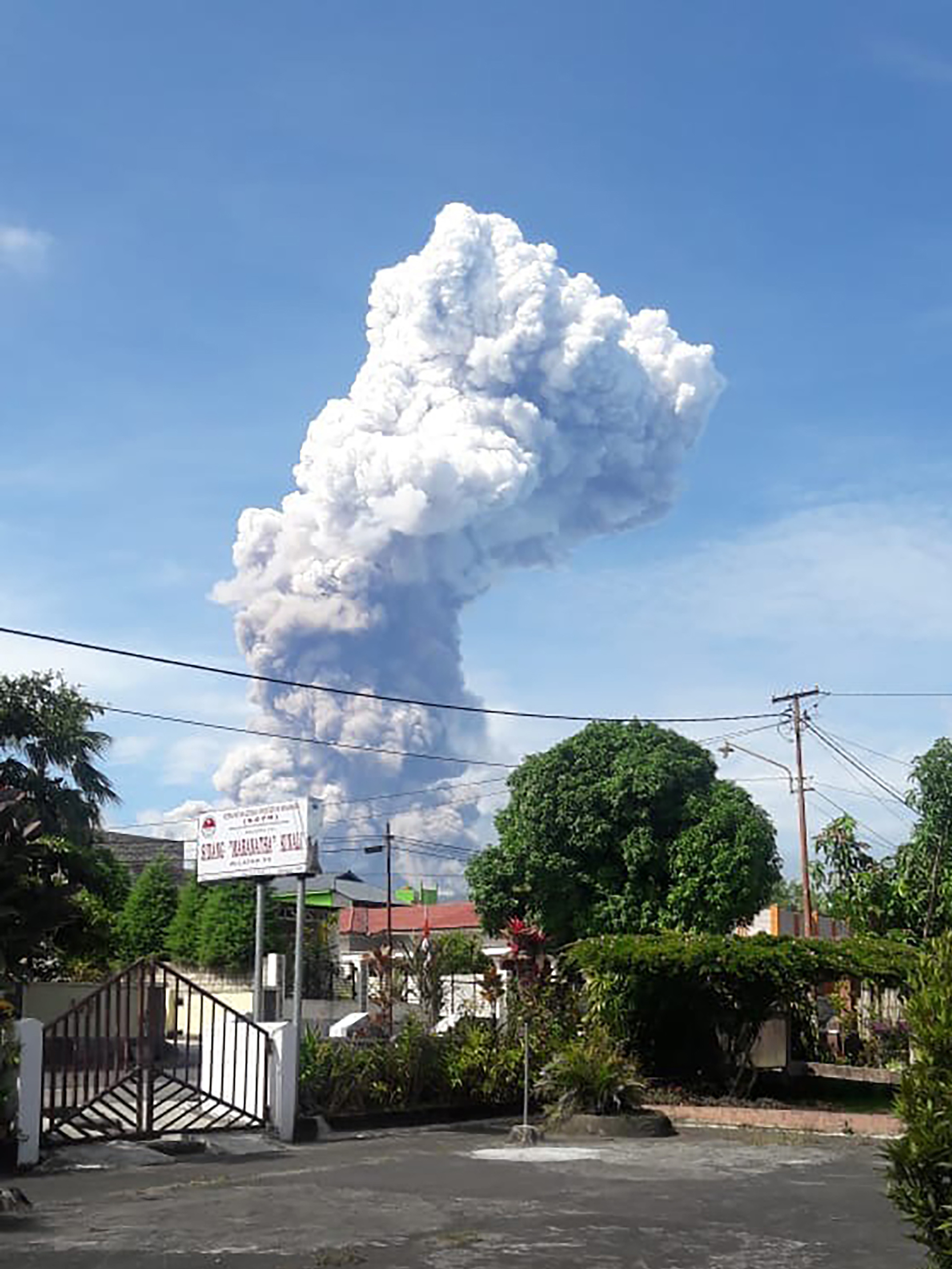 (AFP / Indonesia’s National Disaster Agency)