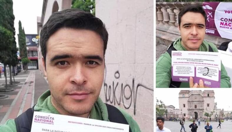 Consulta sobre NAICM esta mal hecha; vota hasta tres veces una misma persona