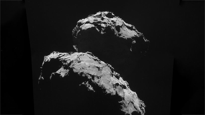 Rosetta capta el cometa 67P como nunca antes