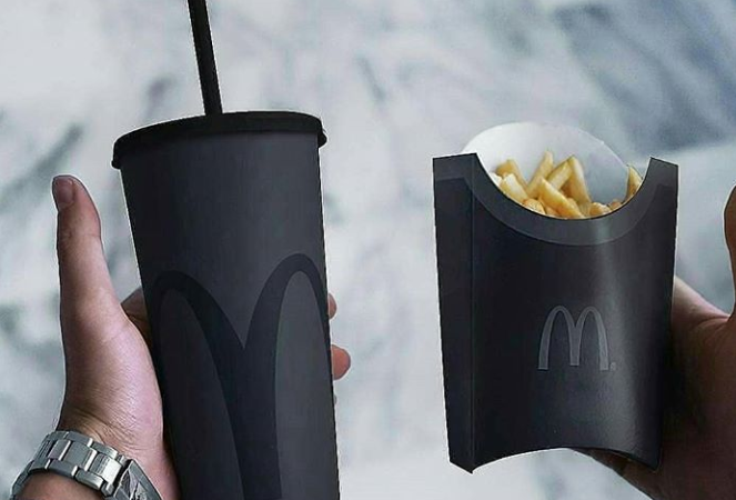 McDonald´s introduciría el color negro en sucursales “premium”