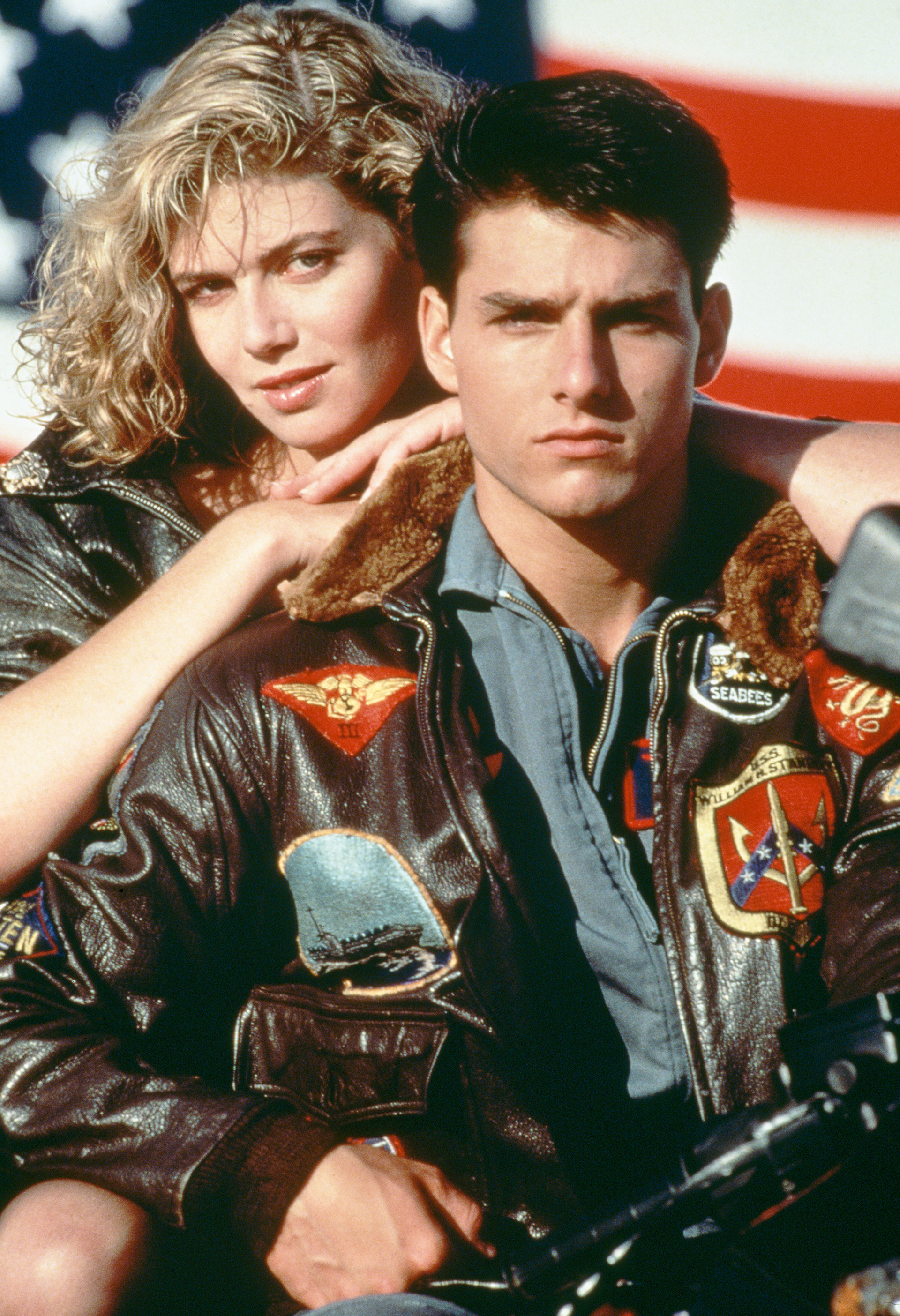 Tom Cruise y Kelly McGillis (Getty)