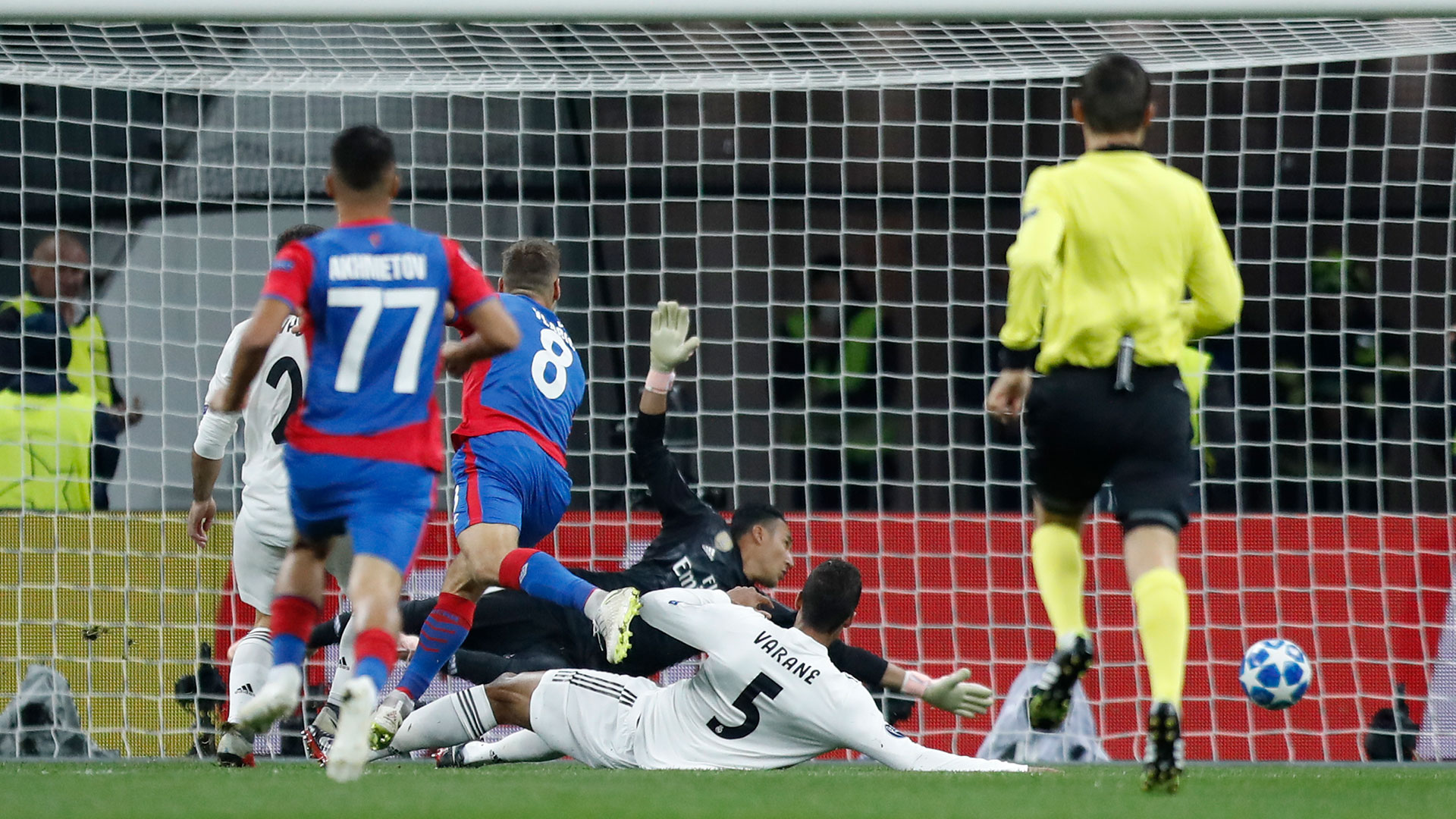 Sorpresa en Moscú: el CSKA venció al Real Madrid por la Champions League