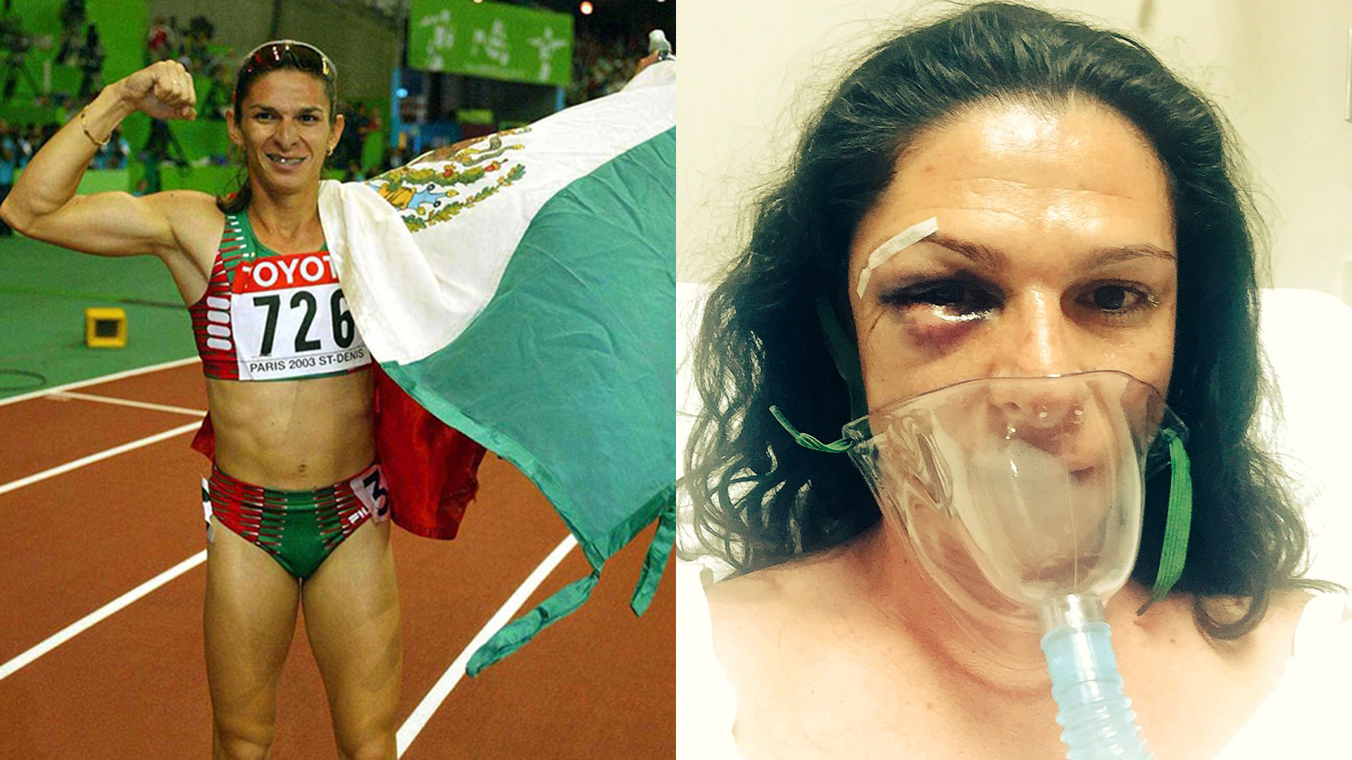 Ana Guevara, la medallista olímpica y actual senadora recibió una golpiza