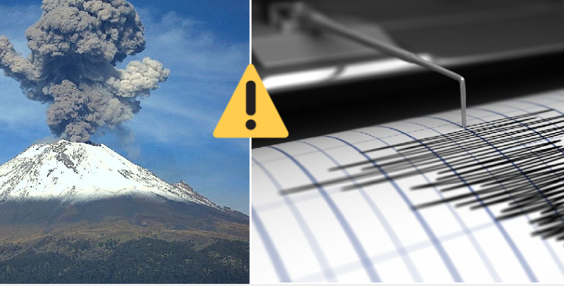 Popocatépetl registra 89 exhalaciones en 24 horas; autoridades vigilan radio de 12KM