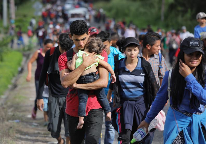 El recorrido de la Caravana Migrante es desolador